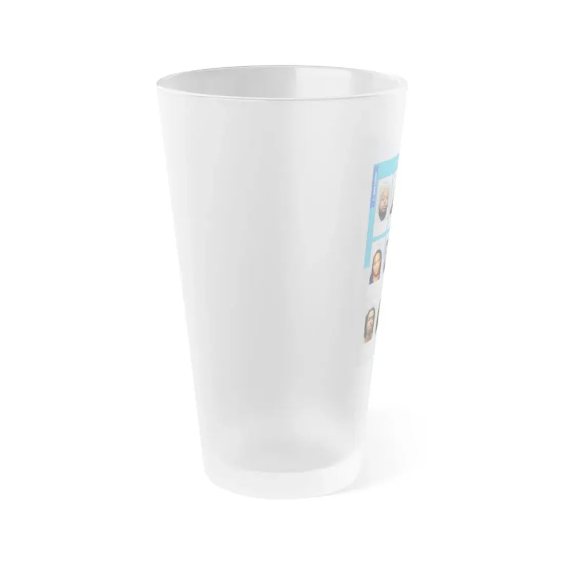 The Chicago Gang Book Page 62 - Gangster Disciples Members (Fats, Keeta, T Baby, Psycho) - Frosted Pint Glass 16oz - Go Mug Yourself