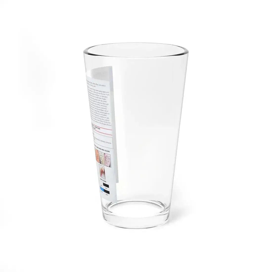 The Chicago Gang Book Page 76 - Insane Popes Identifiers - Pint Glass 16oz - Go Mug Yourself