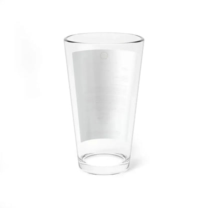 The Chicago Gang Book Page 8 - Pint Glass 16oz - Go Mug Yourself