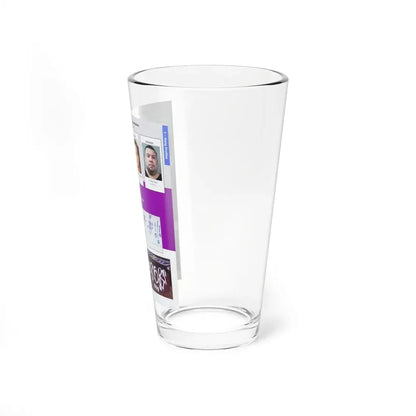 The Chicago Gang Book Page 81 - Krazy Get Down Boys Members (Big Mo, Diego, Shadow, Big Mobster) - Pint Glass 16oz - Go Mug Yourself