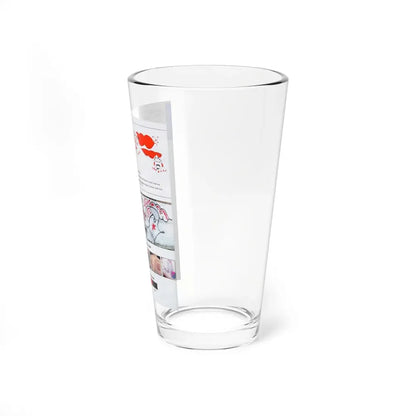 The Chicago Gang Book Page 88 - Latin Counts Identifiers - Pint Glass 16oz - Go Mug Yourself