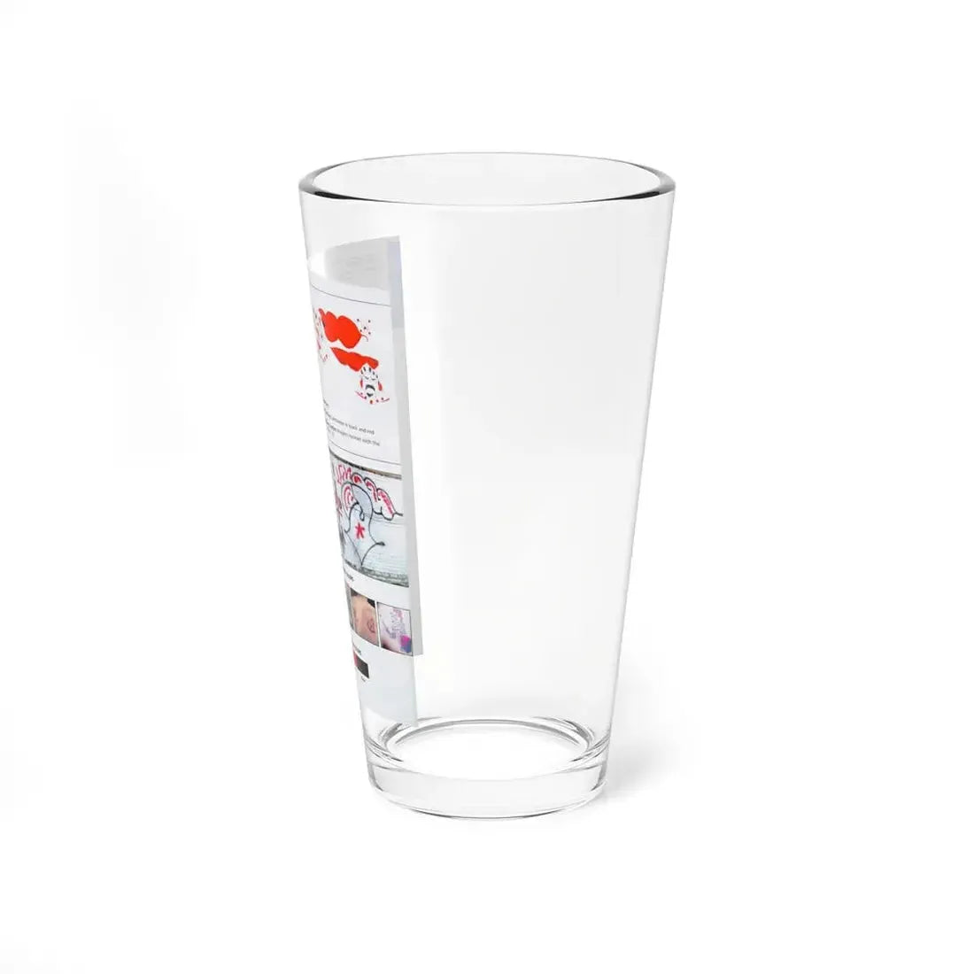 The Chicago Gang Book Page 88 - Latin Counts Identifiers - Pint Glass 16oz - Go Mug Yourself
