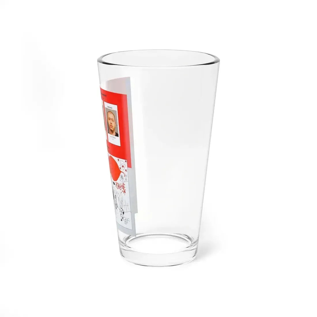The Chicago Gang Book Page 90 - Latin Counts Members (Bam Bam, Ruthless, Rat) - Pint Glass 16oz - Go Mug Yourself
