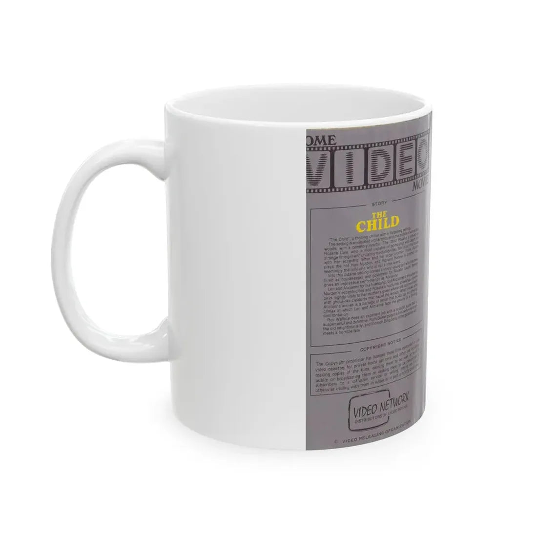 THE CHILD VERSION 2 (VHS COVER) - White Coffee Mug - Go Mug Yourself