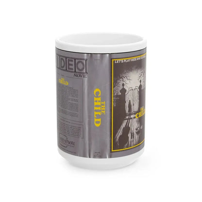 THE CHILD (VHS COVER) - White Coffee Mug 15oz - Go Mug Yourself