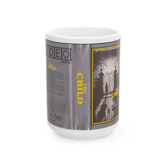 THE CHILD (VHS COVER) - White Coffee Mug 15oz - Go Mug Yourself