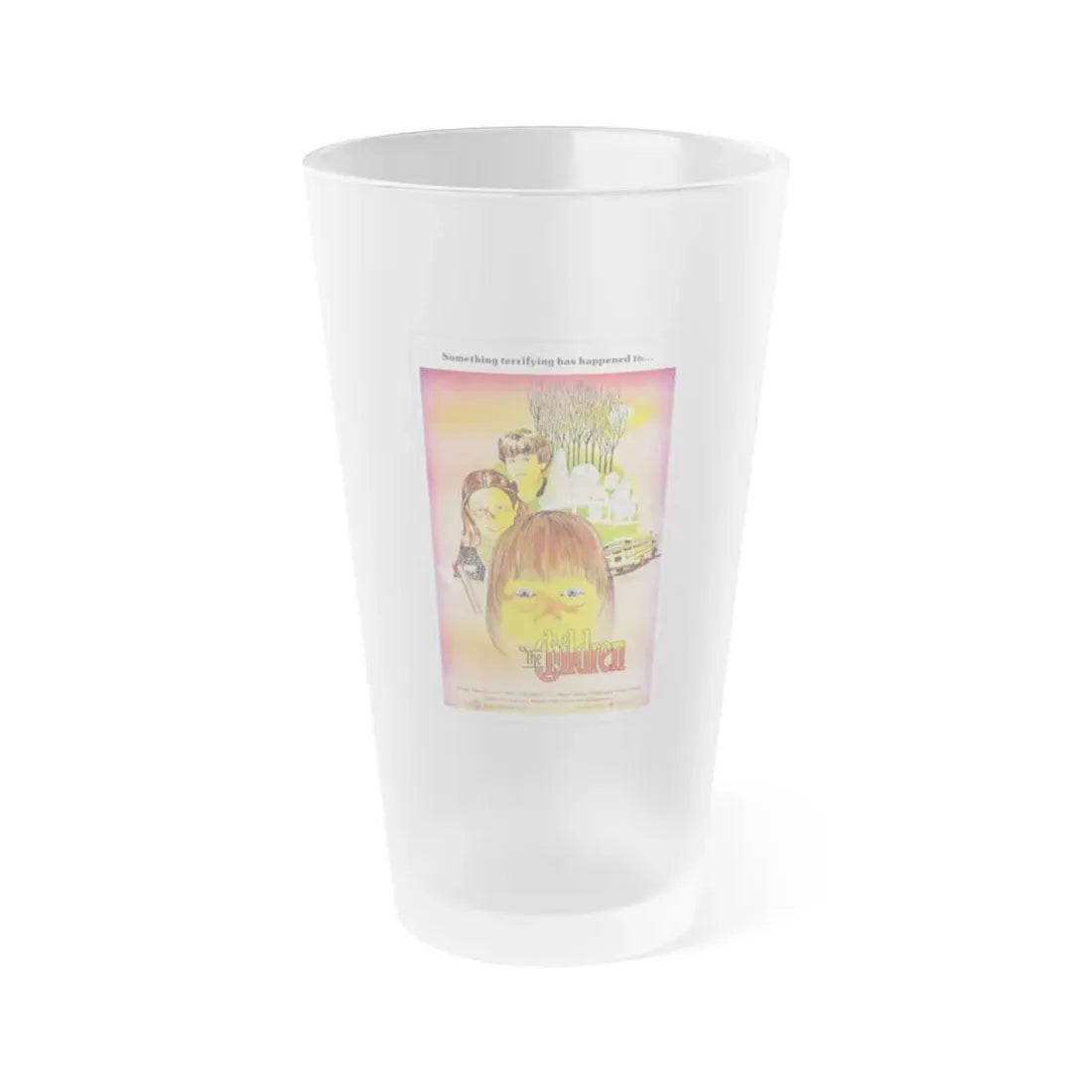 THE CHILDREN 1980 Movie Poster - Frosted Pint Glass 16oz 16oz Frosted - Go Mug Yourself