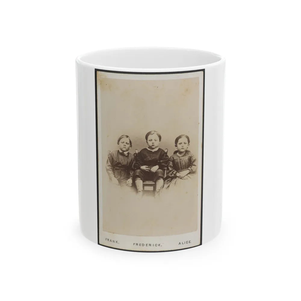 The Children Of The Battle Field (U.S. Civil War) White Coffee Mug-11oz-Go Mug Yourself