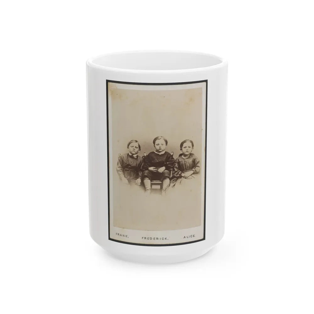 The Children Of The Battle Field (U.S. Civil War) White Coffee Mug-15oz-Go Mug Yourself