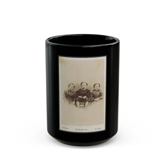 The Children Of The Battle Field (U.S. Civil War) Black Coffee Mug 15oz - Go Mug Yourself