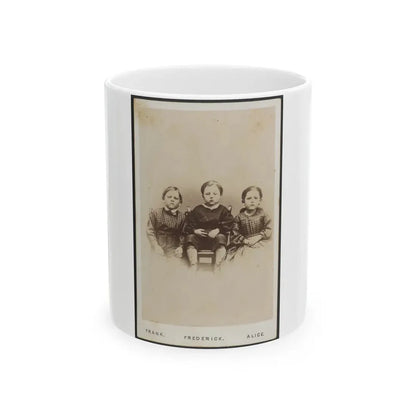 The Children Of The Battle Field (U.S. Civil War) White Coffee Mug 11oz - Go Mug Yourself