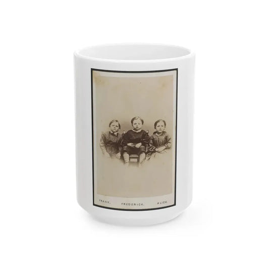 The Children Of The Battle Field (U.S. Civil War) White Coffee Mug 15oz - Go Mug Yourself