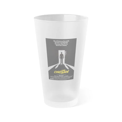 THE CHOSEN 1981 Movie Poster - Frosted Pint Glass 16oz-16oz-Frosted-Go Mug Yourself