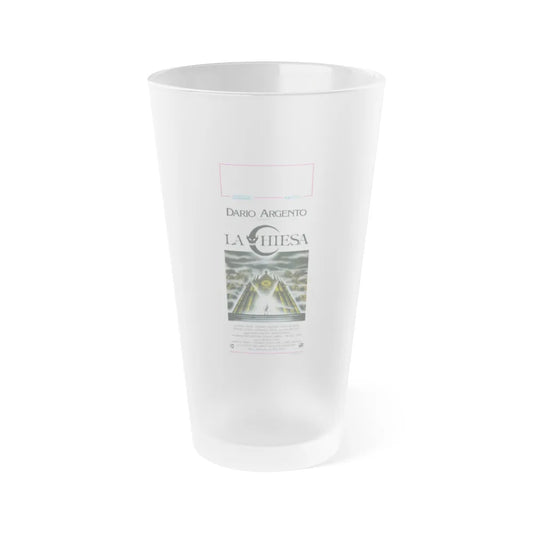 THE CHURCH (ITALIAN) 1989 Movie Poster - Frosted Pint Glass 16oz-16oz-Frosted-Go Mug Yourself