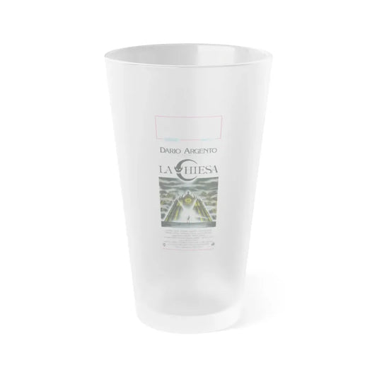 THE CHURCH (ITALIAN) 1989 Movie Poster - Frosted Pint Glass 16oz 16oz Frosted - Go Mug Yourself
