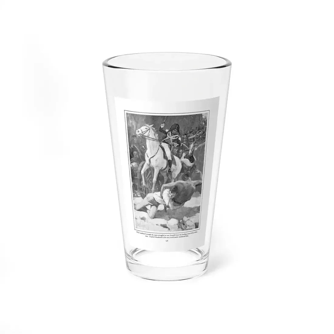 The Citadel, Everybody's Magazine, August 1924 (Magazine Illustration) Pint Glass 16oz 16oz - Go Mug Yourself