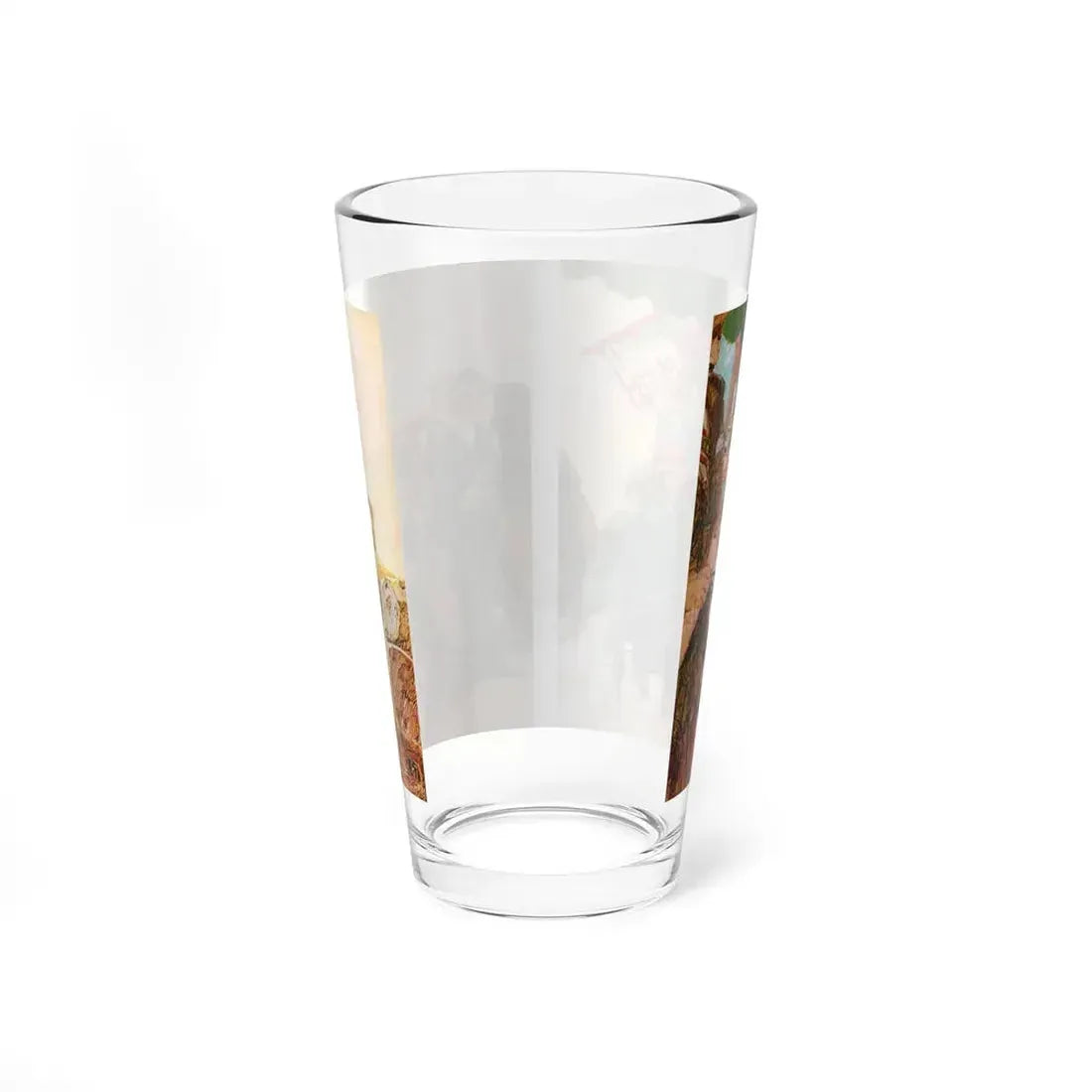 The City Of Light by Jerome Weidman (1), Homes & Gardens, 1966 (Magazine Illustration) Pint Glass 16oz - Go Mug Yourself