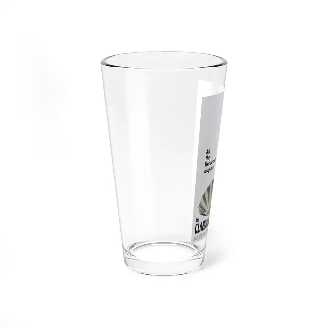 THE CLAMDIGGERS DAUGHTER 1974 Movie Poster - Pint Glass 16oz - Go Mug Yourself