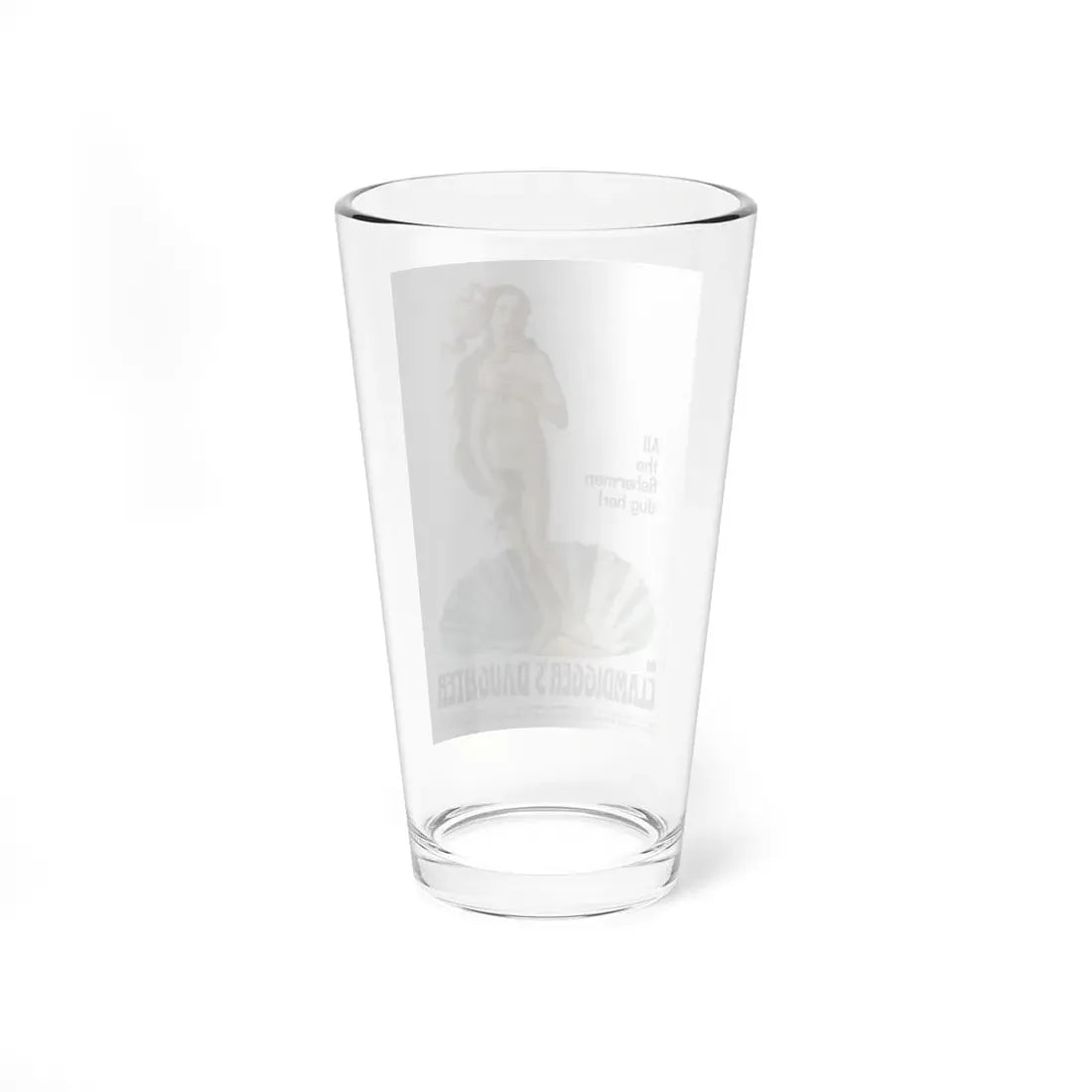 THE CLAMDIGGERS DAUGHTER 1974 Movie Poster - Pint Glass 16oz - Go Mug Yourself