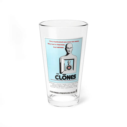 THE CLONES 1973 Movie Poster - Pint Glass 16oz-16oz-Go Mug Yourself