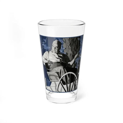 The Closed Room (2), The American Magazine, January 1935 (Magazine Illustration) Pint Glass 16oz 16oz - Go Mug Yourself