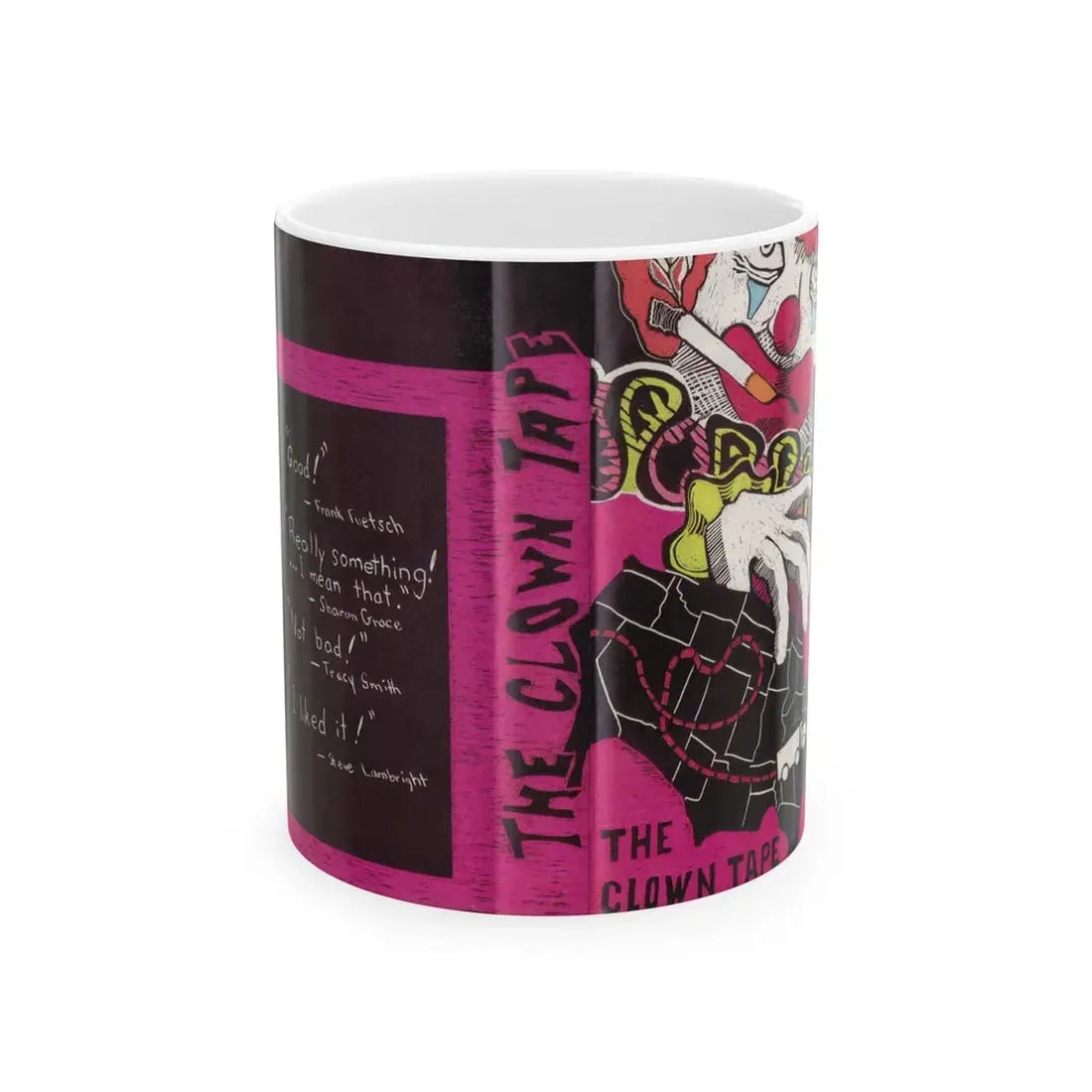 THE CLOWN TAPE (VHS COVER) - White Coffee Mug 11oz - Go Mug Yourself