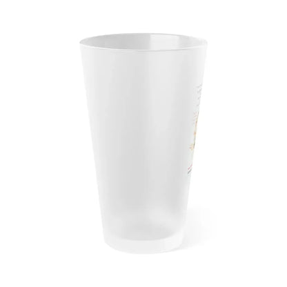 THE COCKFIGHTER 1974 Movie Poster - Frosted Pint Glass 16oz - Go Mug Yourself