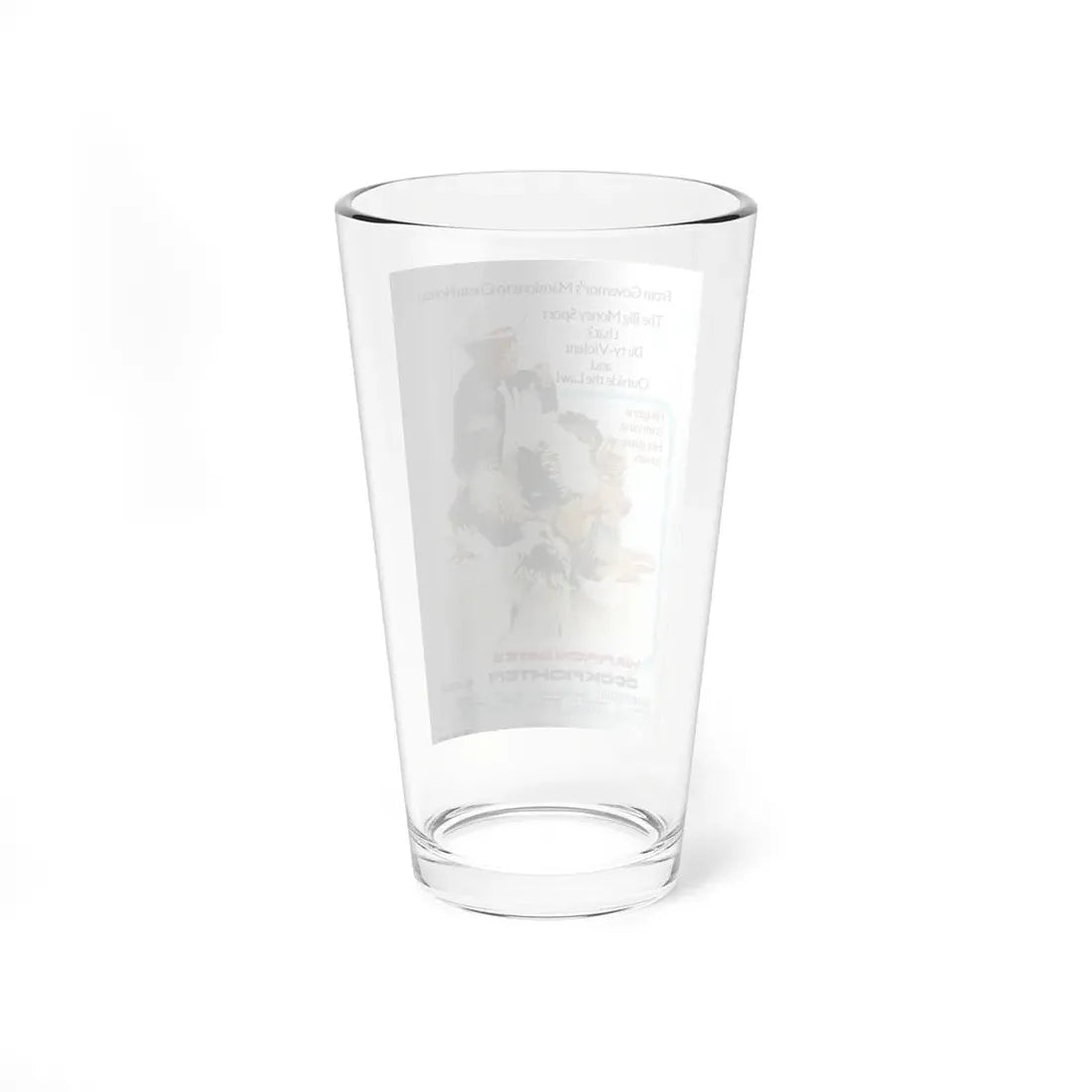 THE COCKFIGHTER 1974 Movie Poster - Pint Glass 16oz - Go Mug Yourself