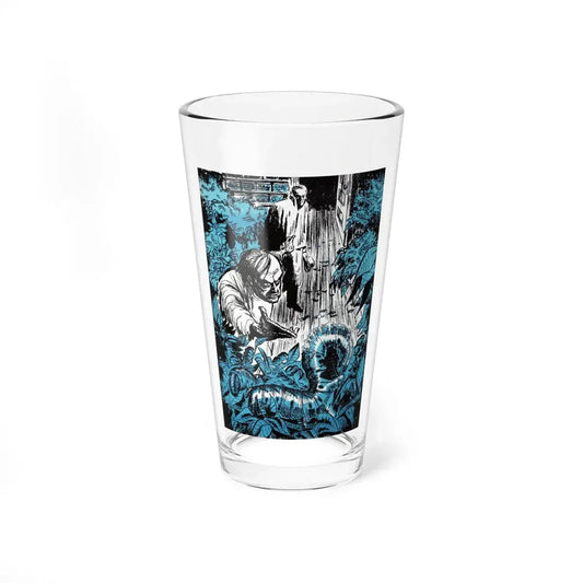 The Cocoon, Bluebook, June 1953 (Magazine Illustration) Pint Glass 16oz 16oz - Go Mug Yourself