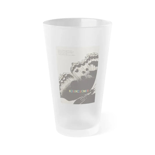 THE COLLECTOR (POLISH) 1965 Movie Poster - Frosted Pint Glass 16oz 16oz Frosted - Go Mug Yourself