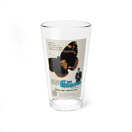 THE COLLECTOR (UK) 1965 Movie Poster - Pint Glass 16oz 16oz - Go Mug Yourself