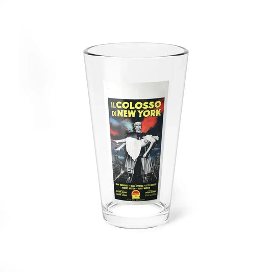 THE COLOSSUS OF NEW YORK (ITALIAN) 1958 Movie Poster - Pint Glass 16oz 16oz - Go Mug Yourself
