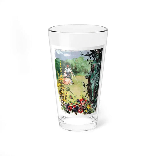 The Colour Of Summer by Lois T. Henderson, Woman's Realm Magazine, 1960 (Magazine Illustration) Pint Glass 16oz 16oz - Go Mug Yourself