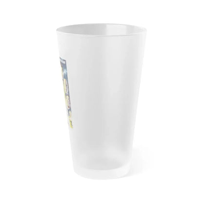THE COMEDY OF TERRORS 1963 Movie Poster - Frosted Pint Glass 16oz - Go Mug Yourself