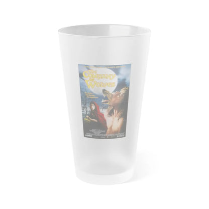 THE COMPANY OF WOLVES (2) 1984 Movie Poster - Frosted Pint Glass 16oz-16oz-Frosted-Go Mug Yourself