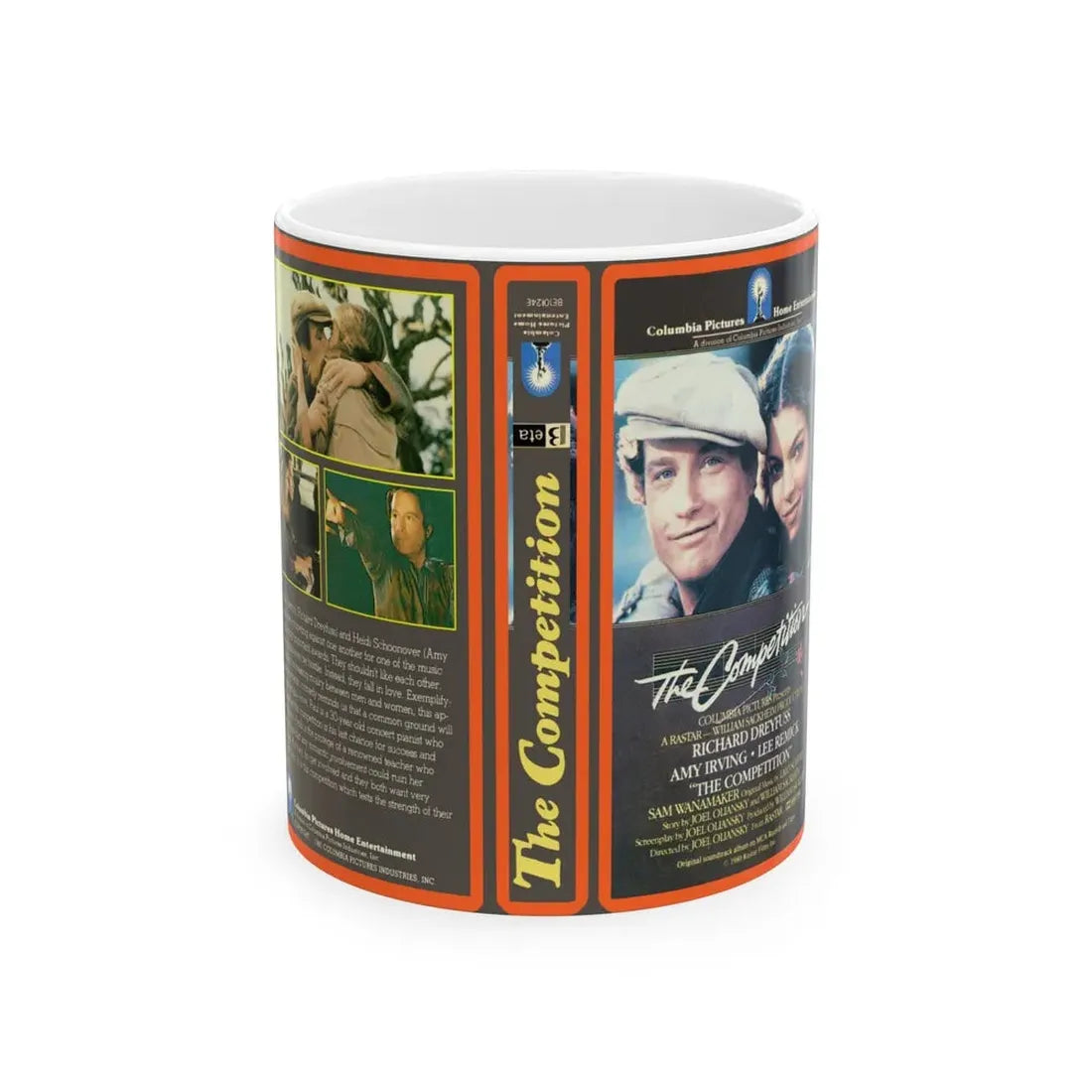 THE COMPETITION (VHS COVER) - White Coffee Mug 11oz - Go Mug Yourself