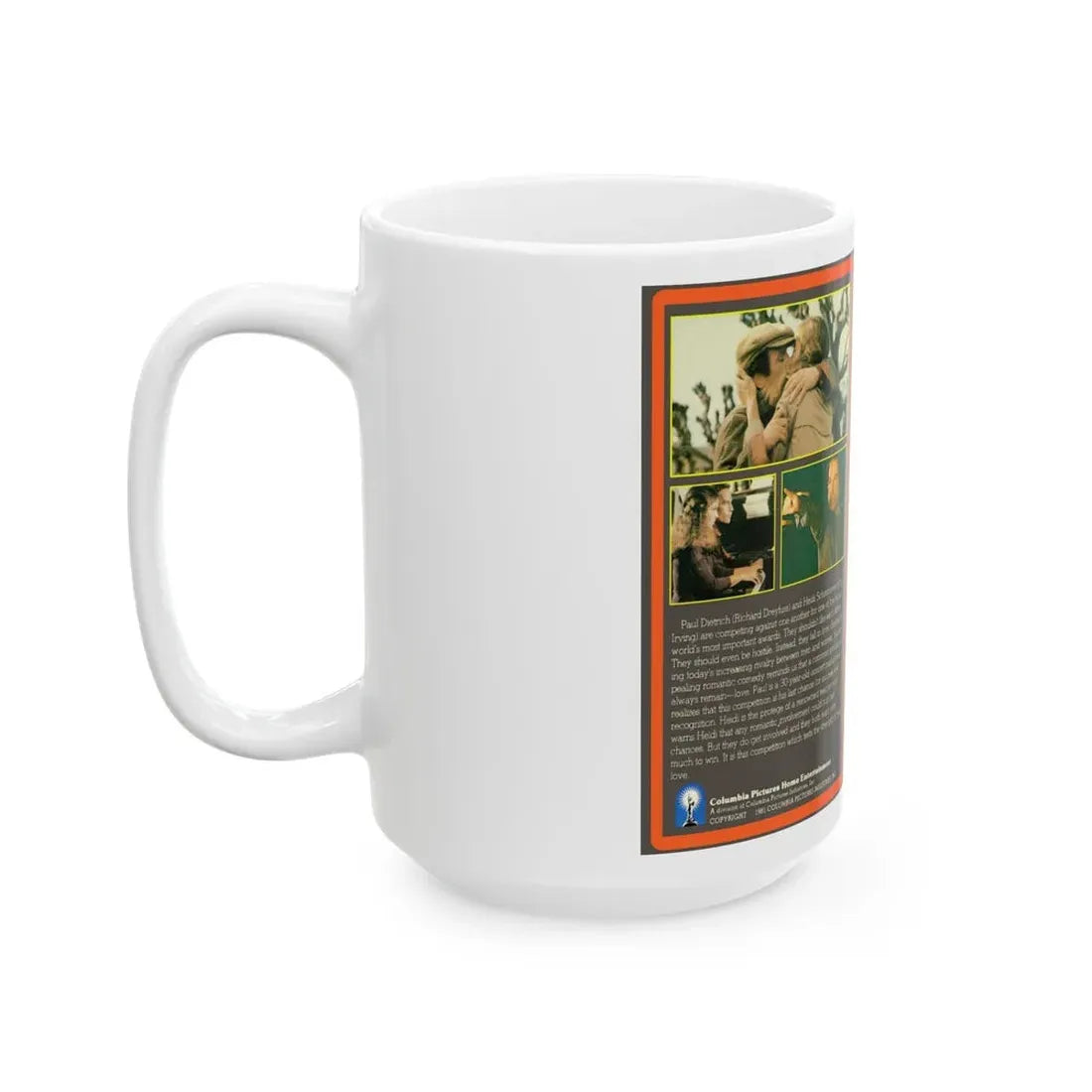 THE COMPETITION (VHS COVER) - White Coffee Mug - Go Mug Yourself