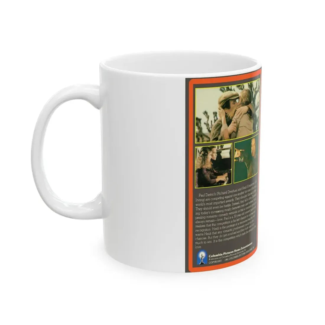 THE COMPETITION (VHS COVER) - White Coffee Mug - Go Mug Yourself