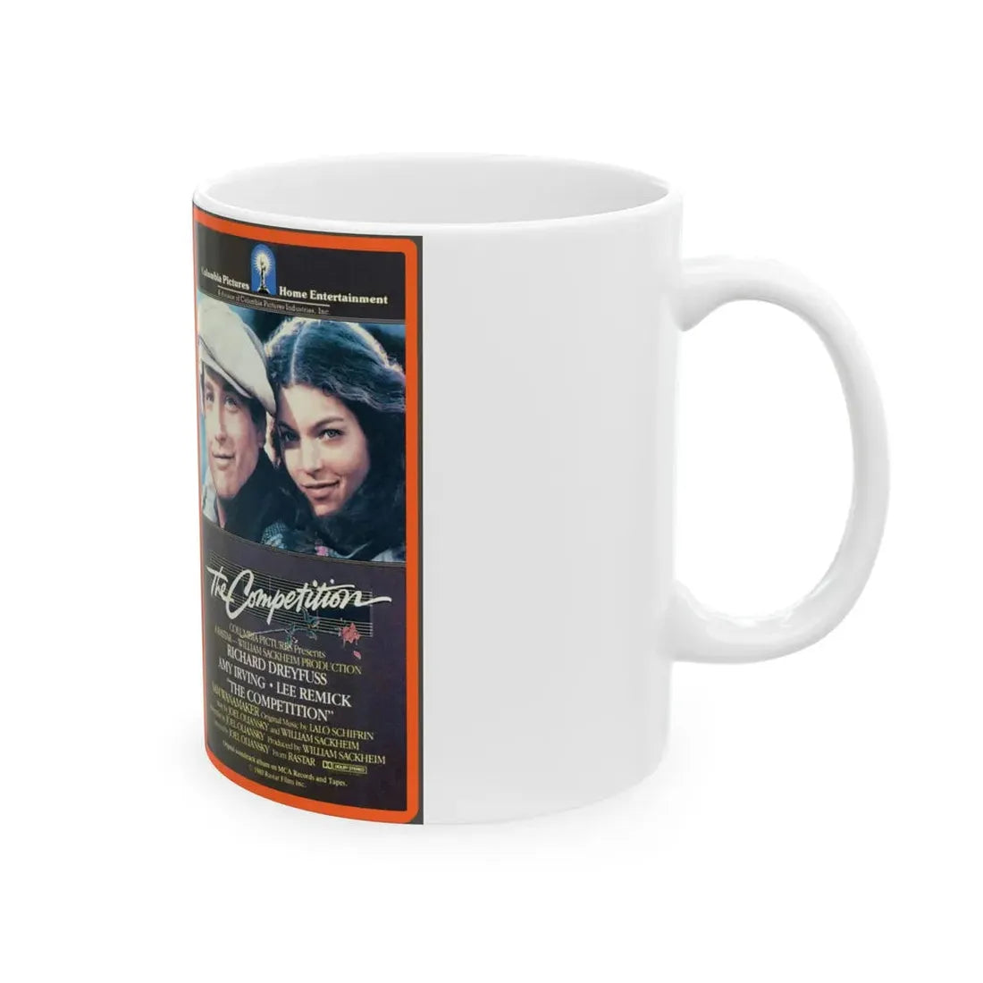 THE COMPETITION (VHS COVER) - White Coffee Mug - Go Mug Yourself