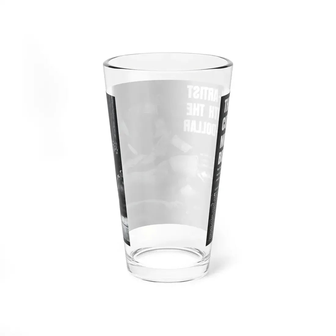 The Con-Artist Cutie With The Million-Dollar Body, Real Men, January 1970 (Magazine Illustration) Pint Glass 16oz - Go Mug Yourself