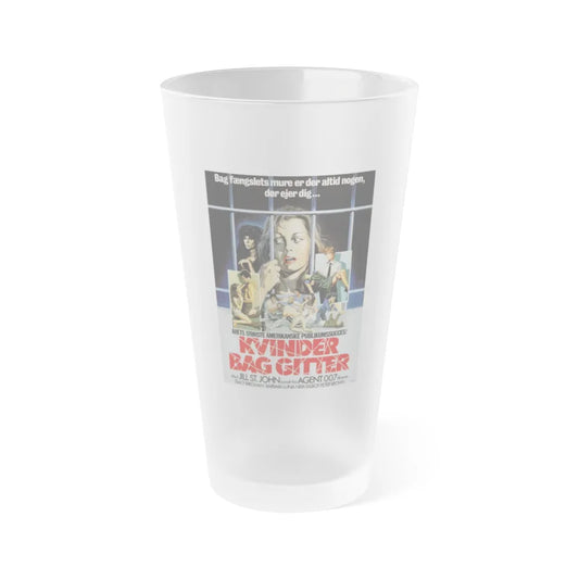 THE CONCRETE JUNGLE (DENMARK) 1982 Movie Poster - Frosted Pint Glass 16oz-16oz-Frosted-Go Mug Yourself