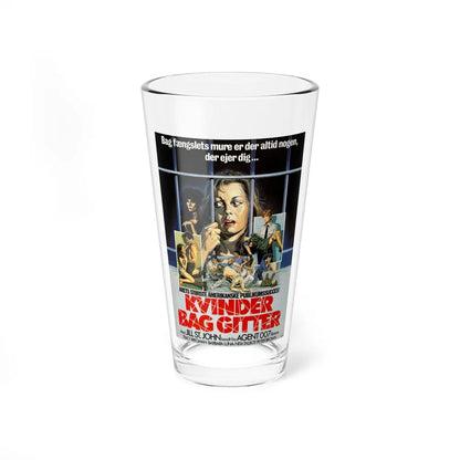 THE CONCRETE JUNGLE (DENMARK) 1982 Movie Poster - Pint Glass 16oz-16oz-Go Mug Yourself