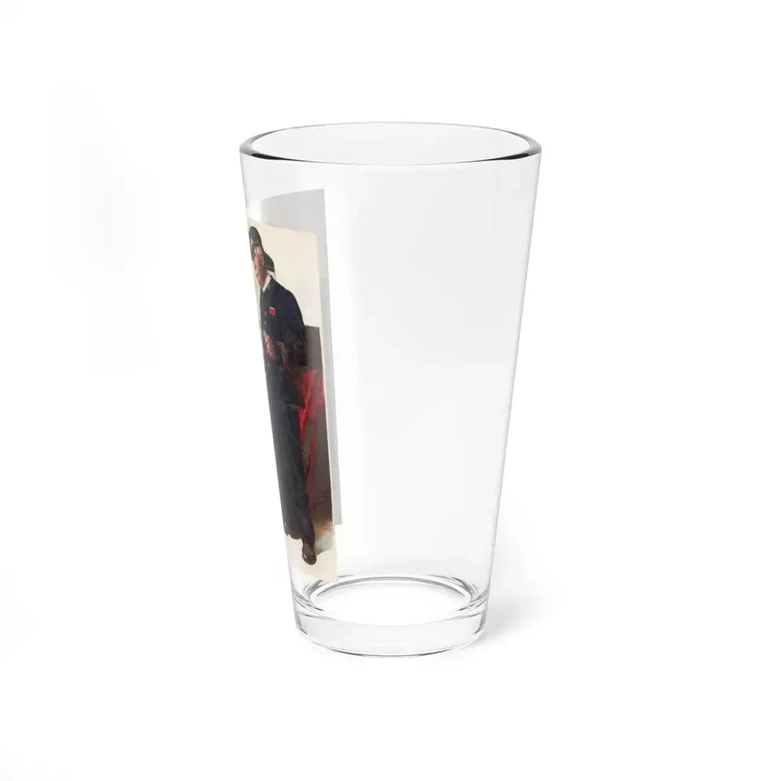 The Conductor (Magazine Illustration) Pint Glass 16oz - Go Mug Yourself