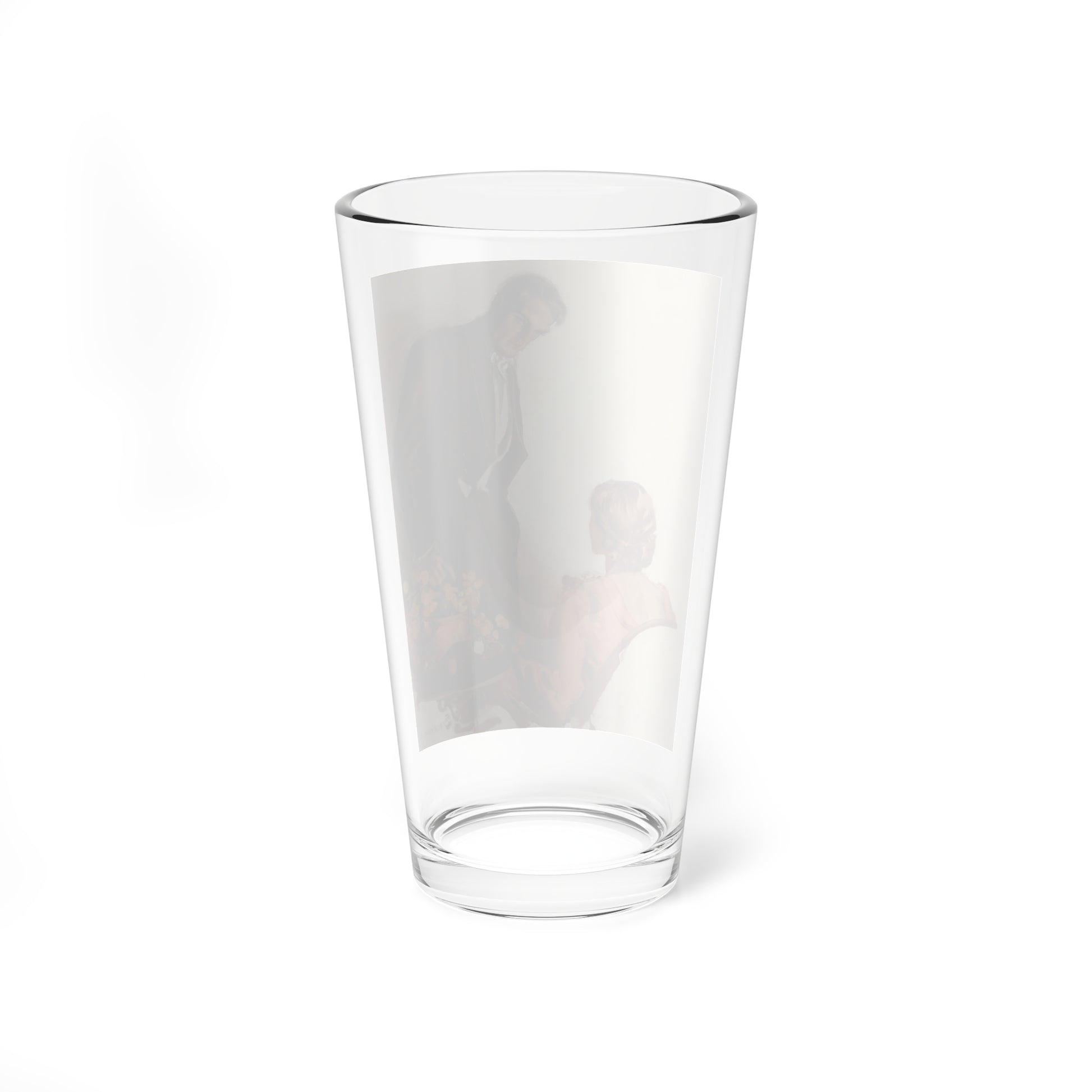 The Confrontation, Cosmopolitan Magazine interior illustration, 1933 (Magazine Illustration) Pint Glass 16oz-Go Mug Yourself