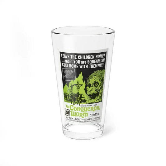 THE CONQUEROR WORM (WITCHFINDER GENERAL) 1968 Movie Poster - Pint Glass 16oz 16oz - Go Mug Yourself