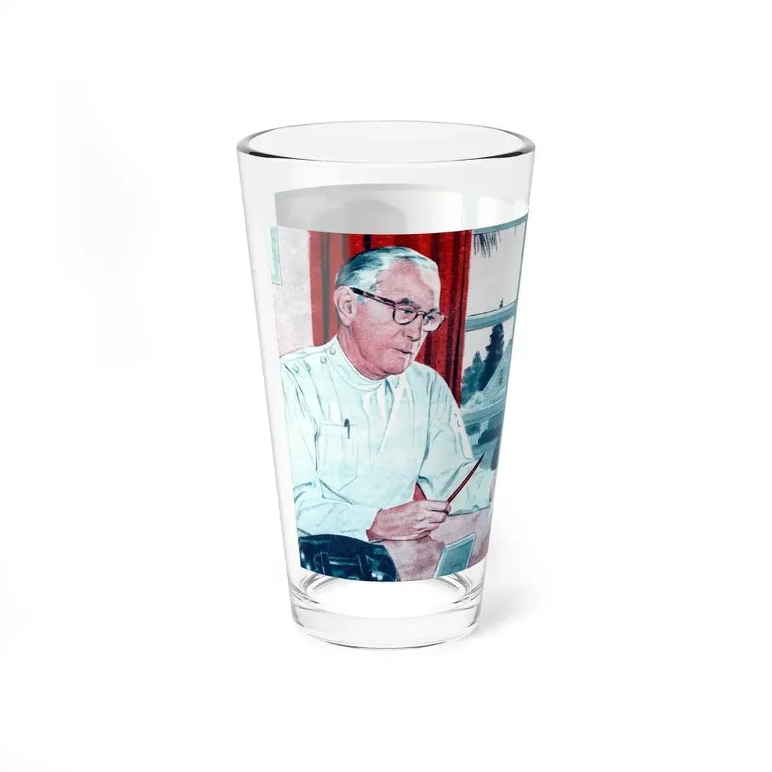 The Consult, 1950s (Magazine Illustration) Pint Glass 16oz - Go Mug Yourself
