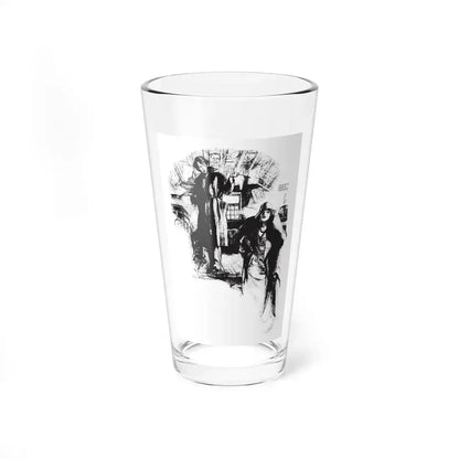 The Conventional Young Man, Collier's, January 14, 1928 (Magazine Illustration) Pint Glass 16oz 16oz - Go Mug Yourself