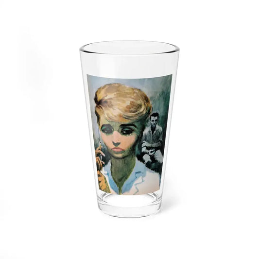 The Convict, Woman's Day with Woman, March 23, 1964 (Magazine Illustration) Pint Glass 16oz 16oz - Go Mug Yourself