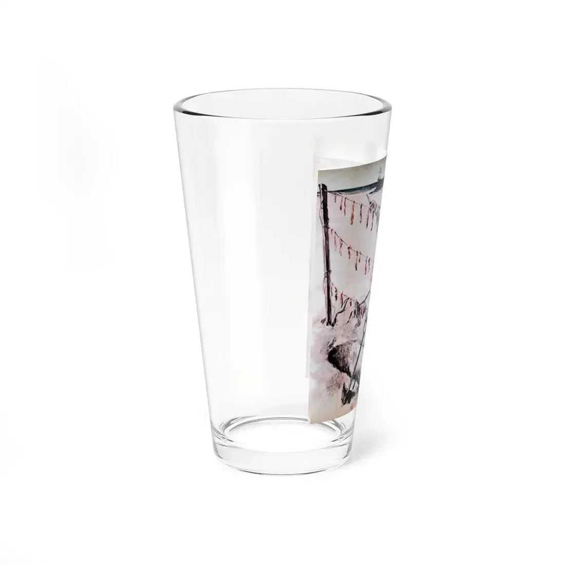 The Coral Skull, Cavalier, May 1953 (Magazine Illustration) Pint Glass 16oz - Go Mug Yourself