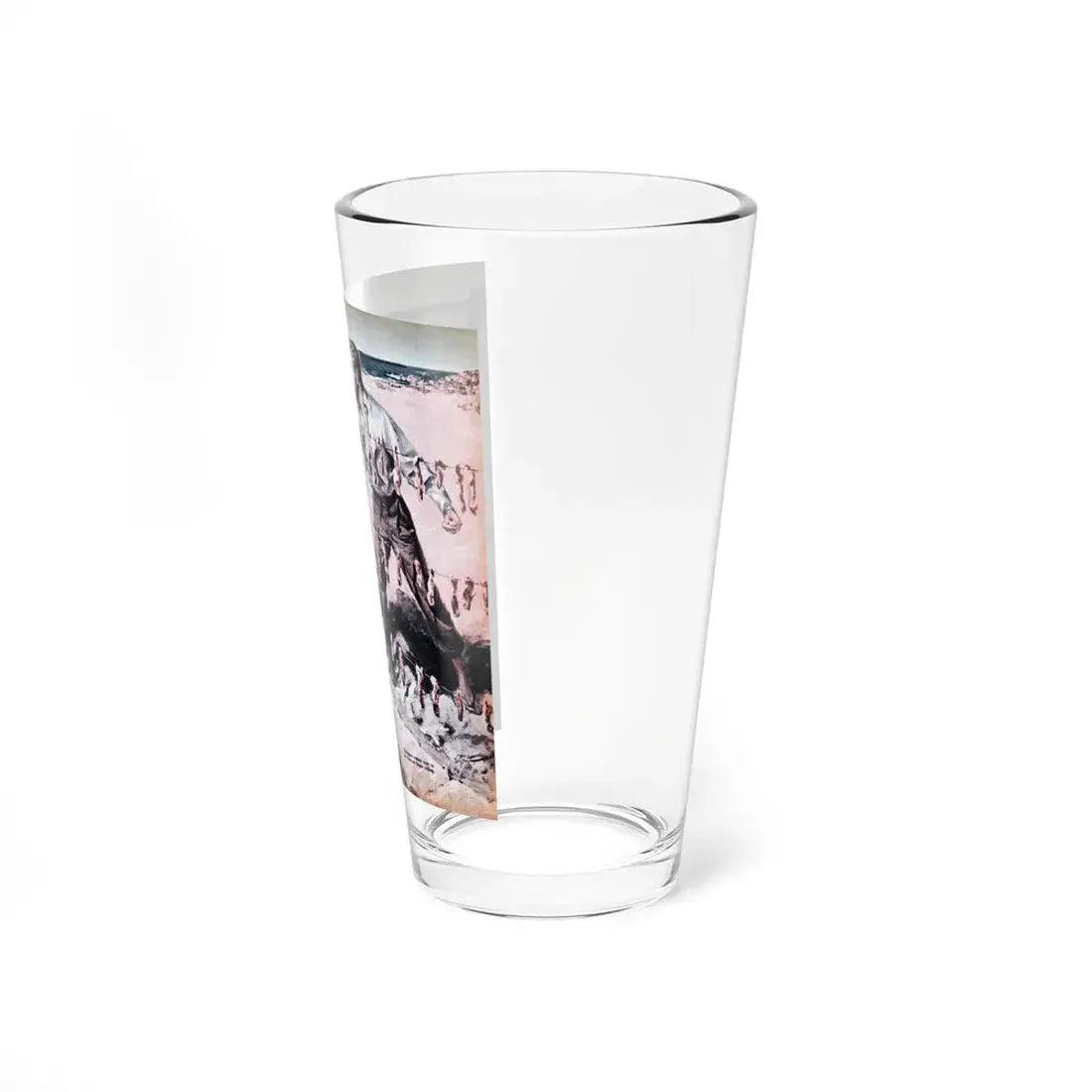 The Coral Skull, Cavalier, May 1953 (Magazine Illustration) Pint Glass 16oz - Go Mug Yourself